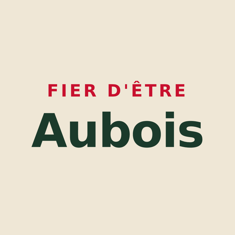 Tote bag « Fier d'être Aubois » — design pour Aube