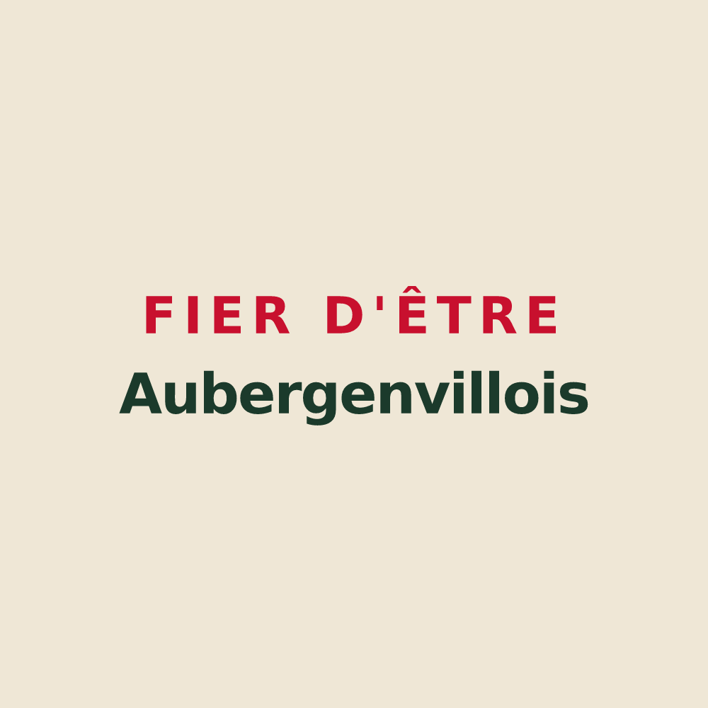 Tote bag « Fier d'être Aubergenvillois » — design pour Aubergenville