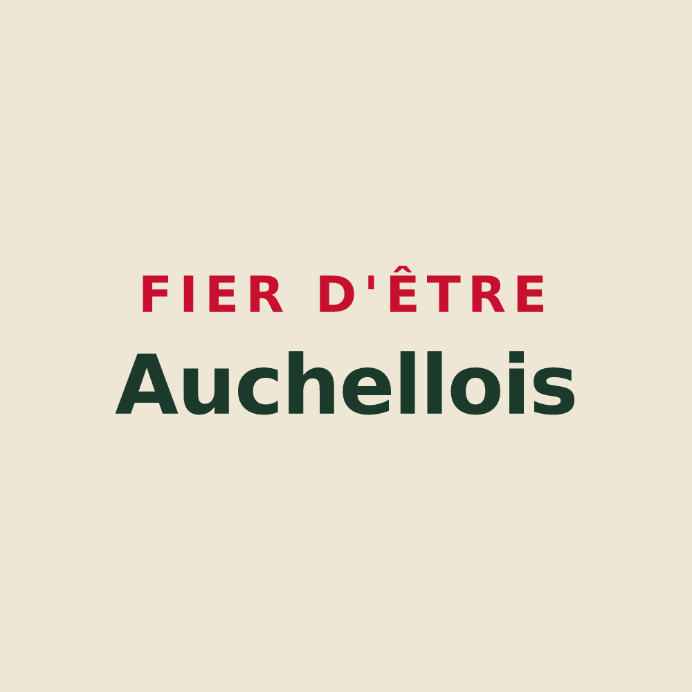 Tote bag « Fier d'être Auchellois » — design pour Auchel