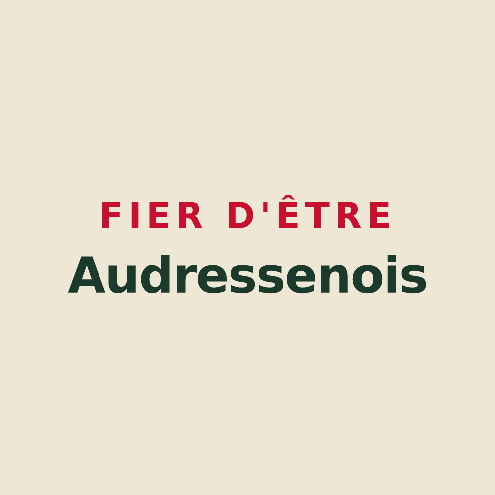 Tote bag « Fier d'être Audressenois » — design pour Audressein