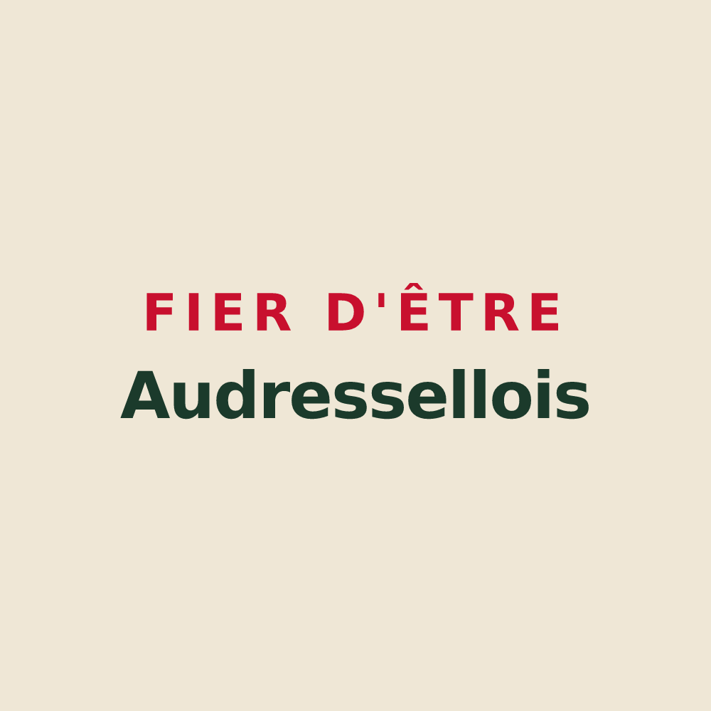 Tote bag « Fier d'être Audressellois » — design pour Audresselles