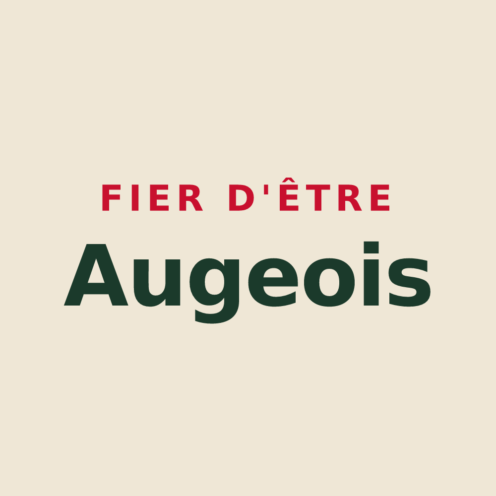 Tote bag « Fier d'être Augeois » — design pour Auge