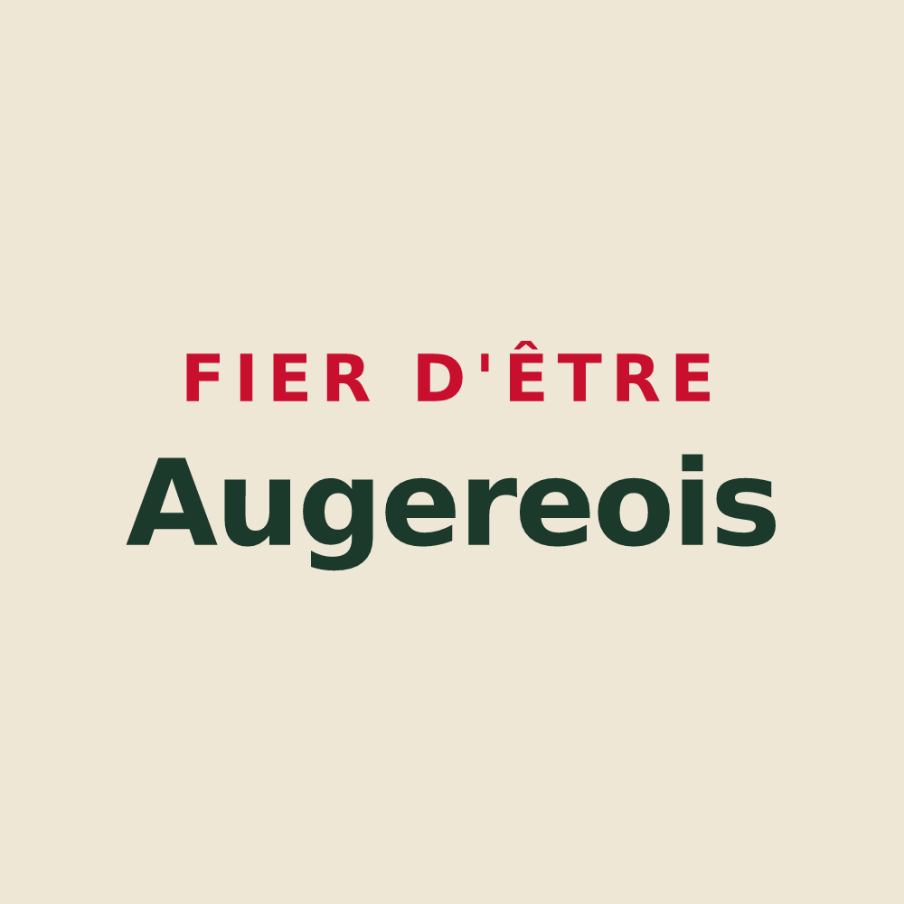 Tote bag « Fier d'être Augereois » — design pour Augers-en-Brie