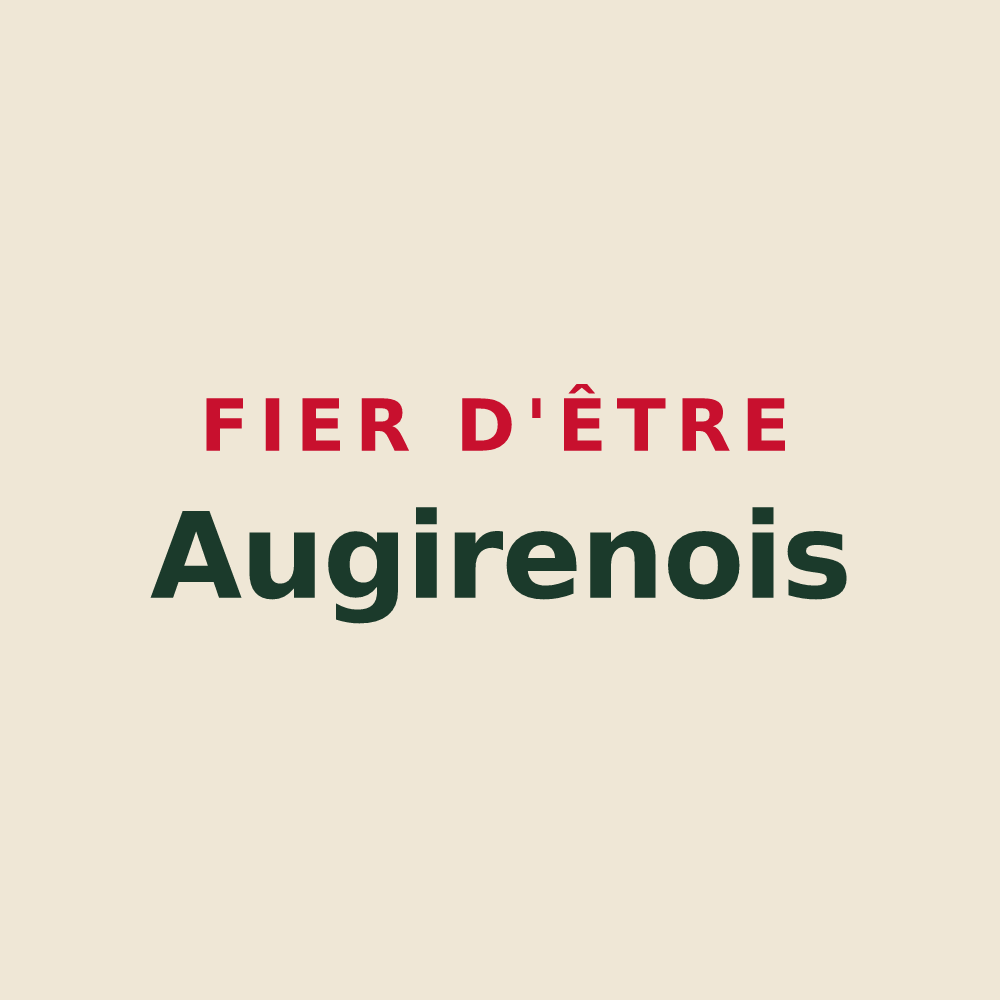 Tote bag « Fier d'être Augirenois » — design pour Augirein
