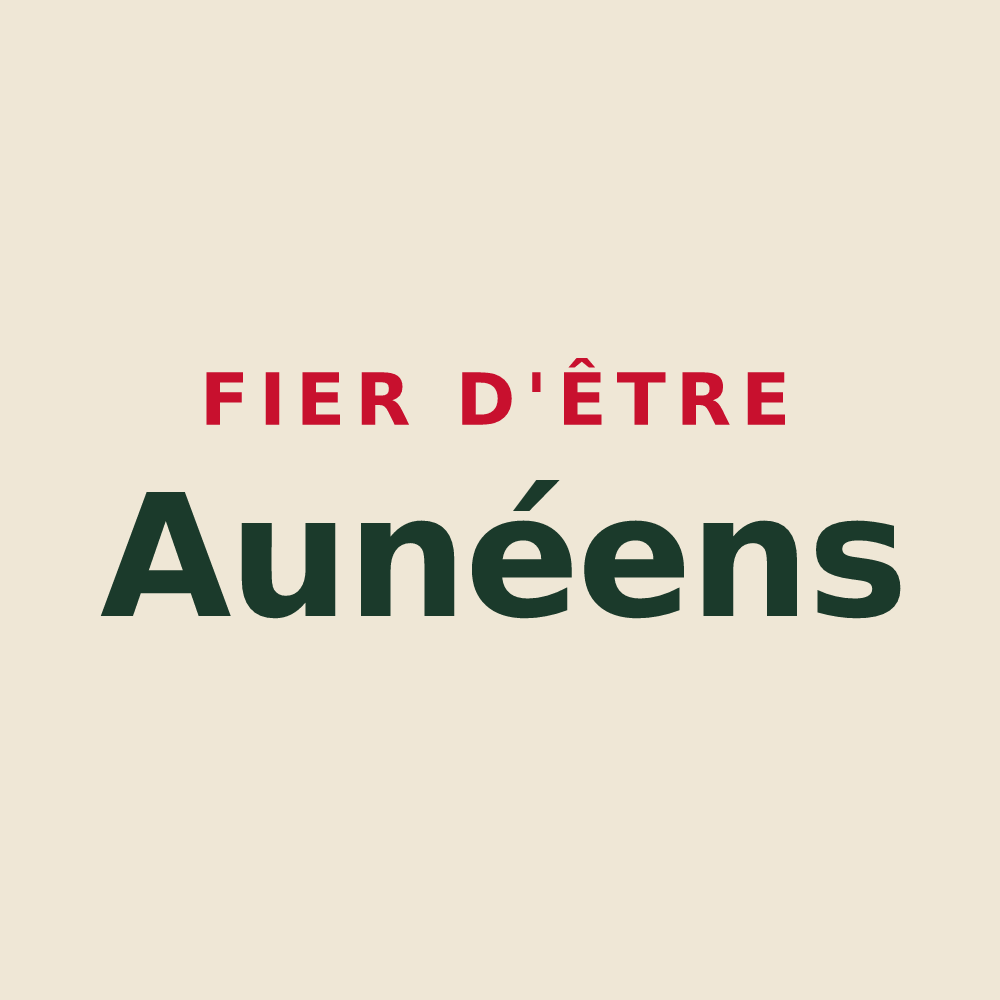 Tote bag « Fier d'être Aunéens » — design pour Augny