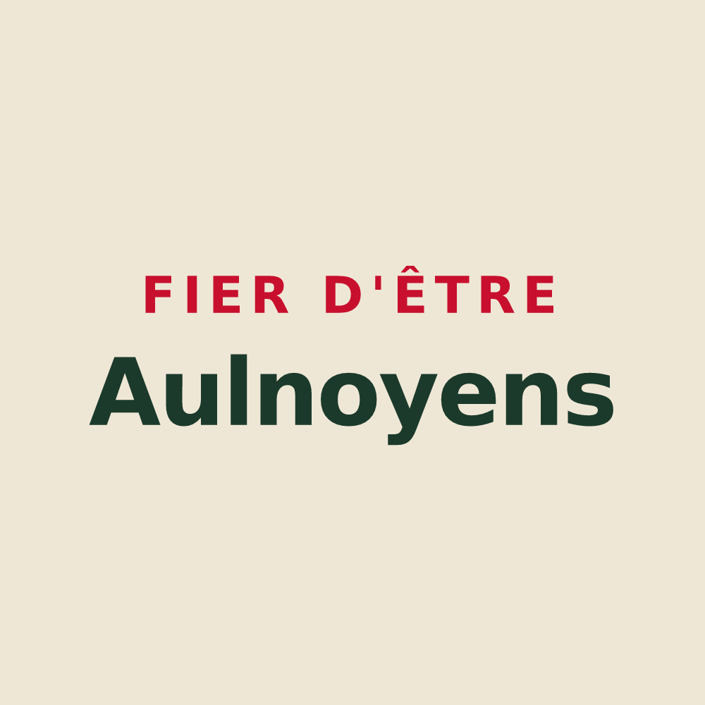 Tote bag « Fier d'être Aulnoyens » — design pour Aulnoy-sur-Aube