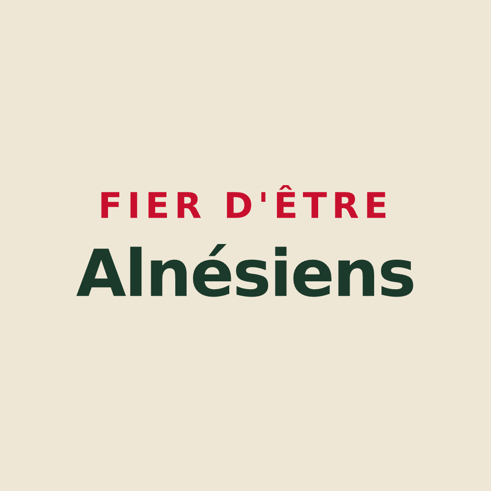 Tote bag « Fier d'être Alnésiens » — design pour Aulnoy