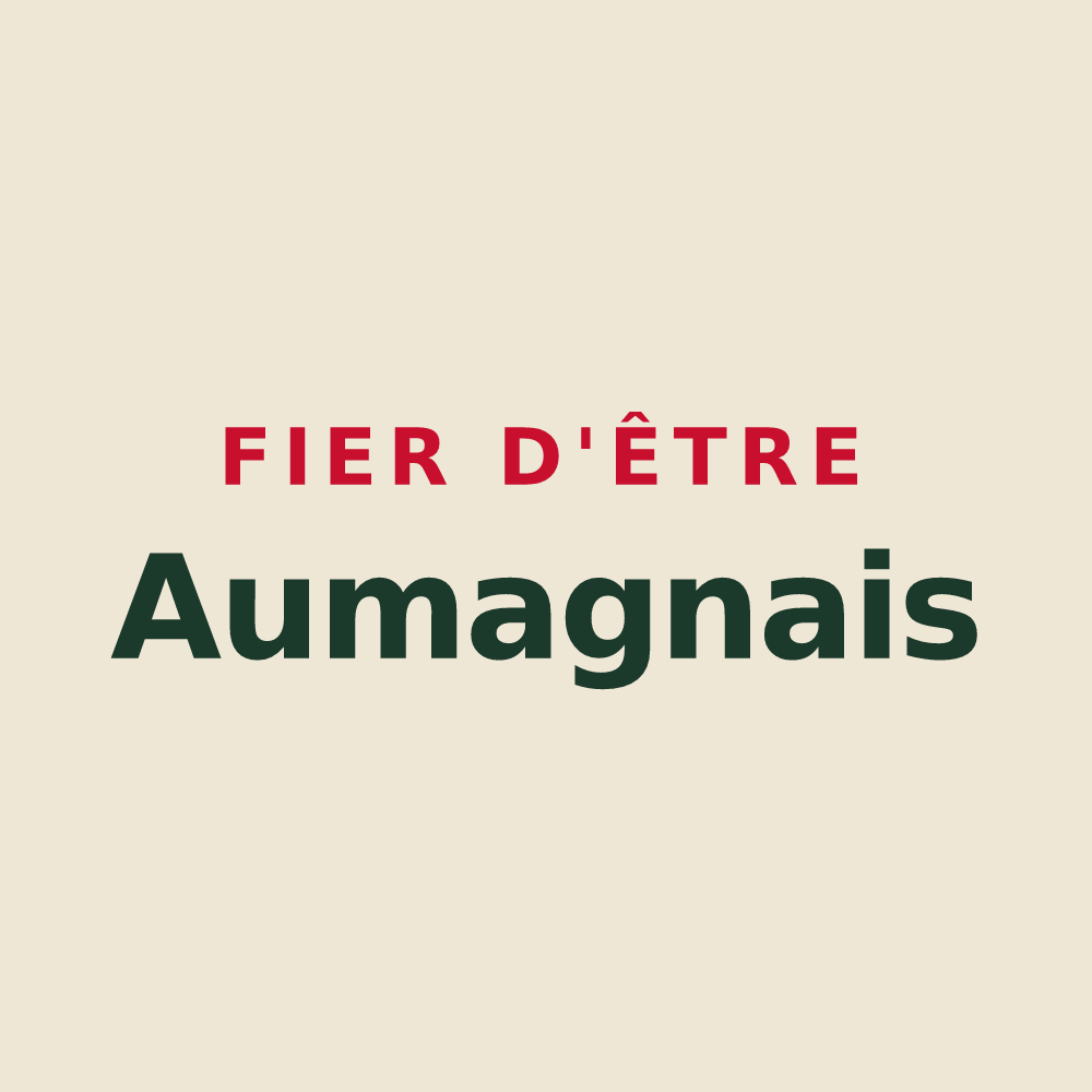 Tote bag « Fier d'être Aumagnais » — design pour Aumagne