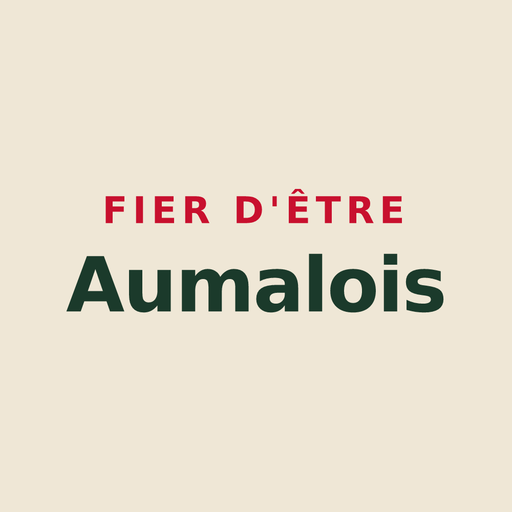 Tote bag « Fier d'être Aumalois » — design pour Aumale