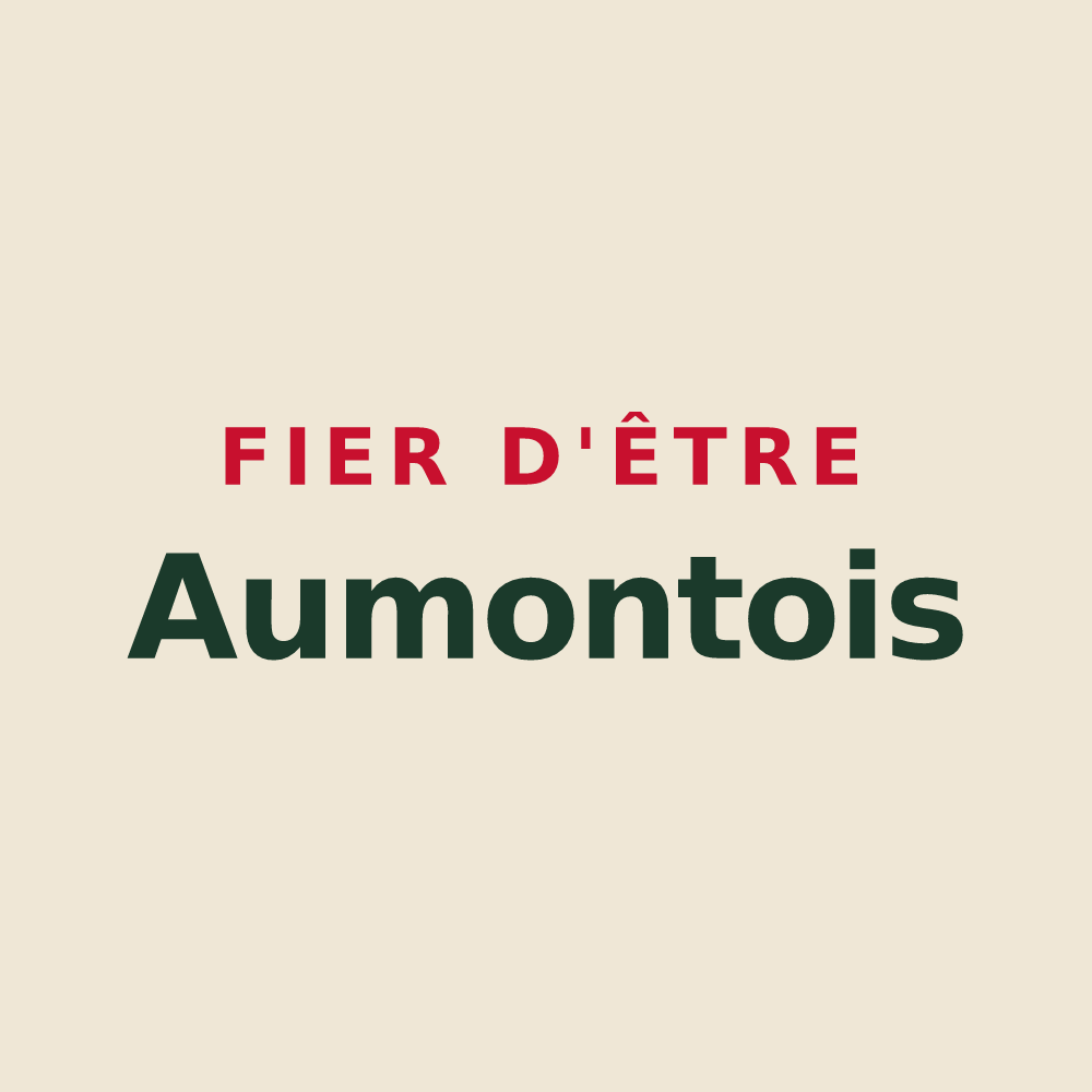 Tote bag « Fier d'être Aumontois » — design pour Aumont
