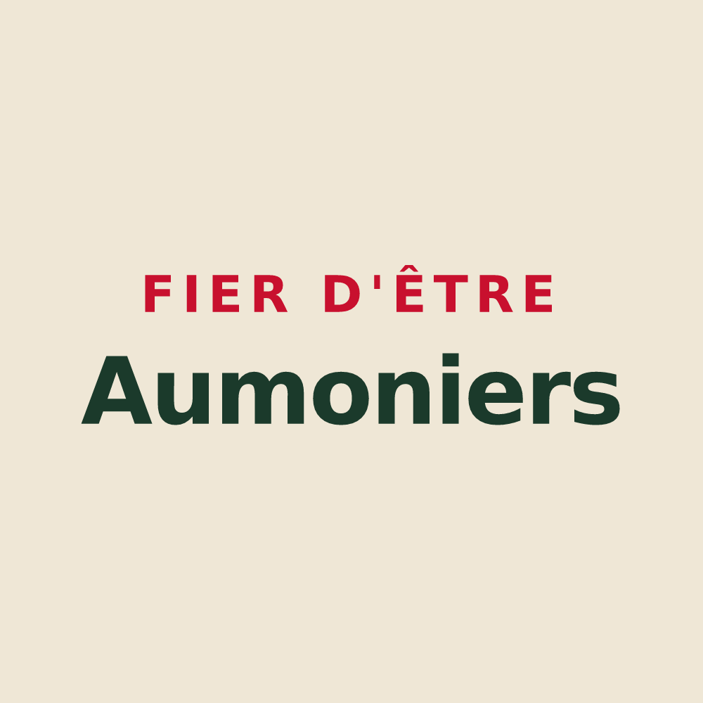 Tote bag « Fier d'être Aumoniers » — design pour Aumont