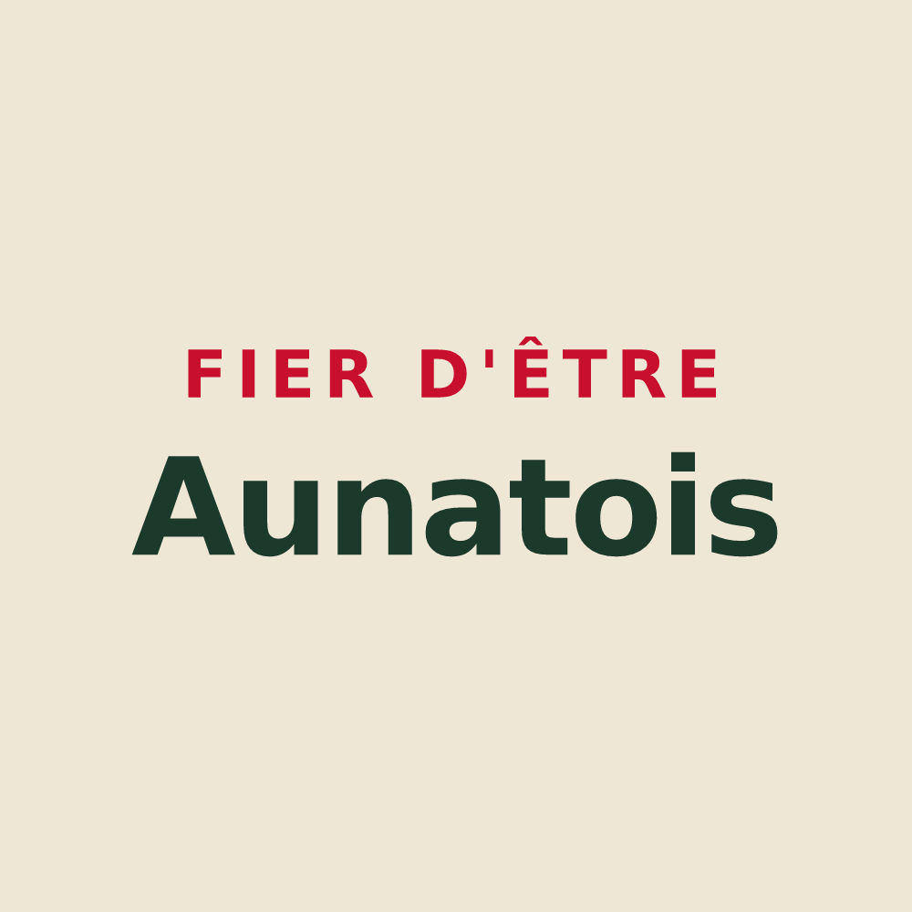 Tote bag « Fier d'être Aunatois » — design pour Aunat