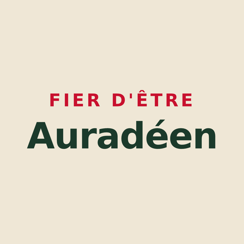 Tote bag « Fier d'être Auradéen » — design pour Auradé