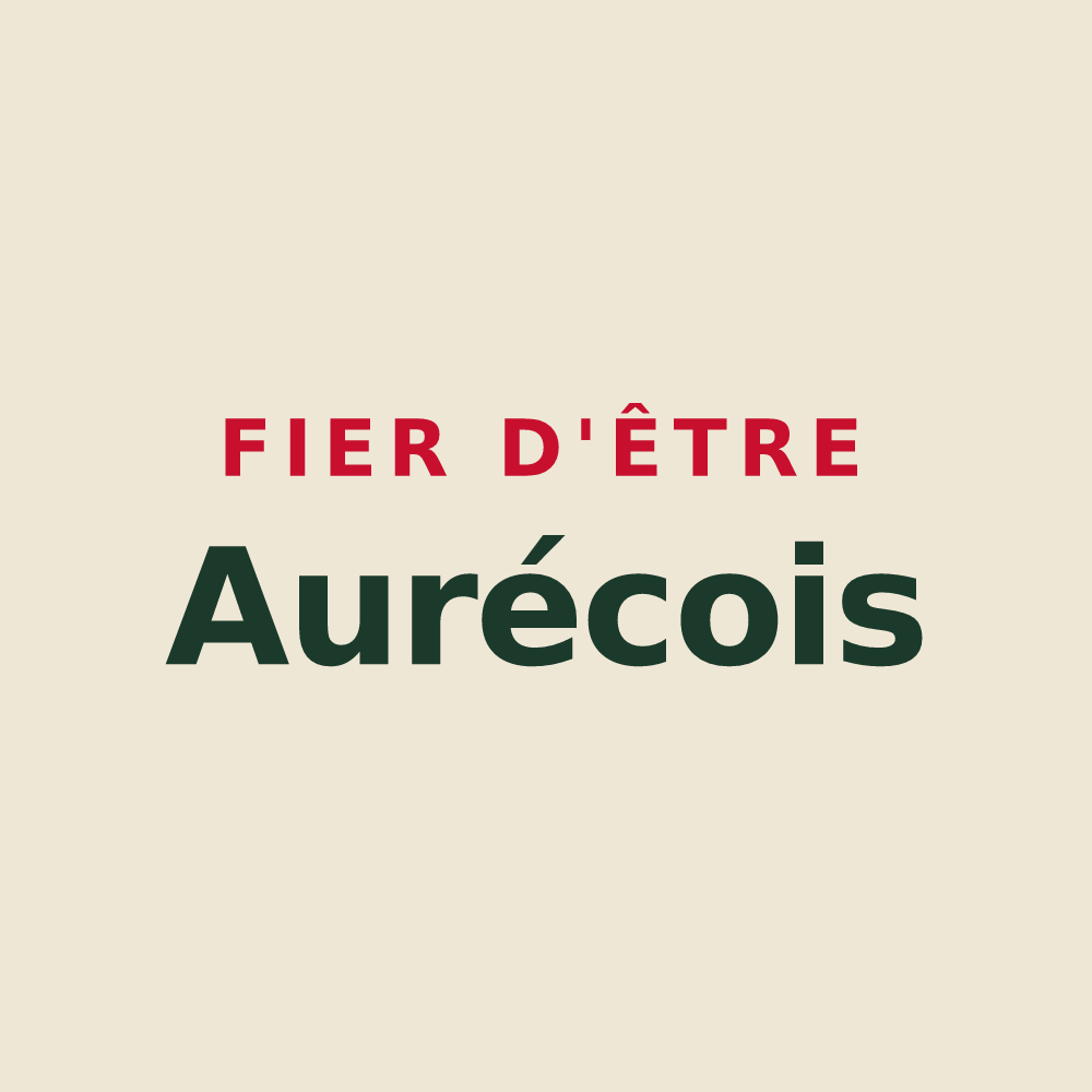 Tote bag « Fier d'être Aurécois » — design pour Aurec-sur-Loire