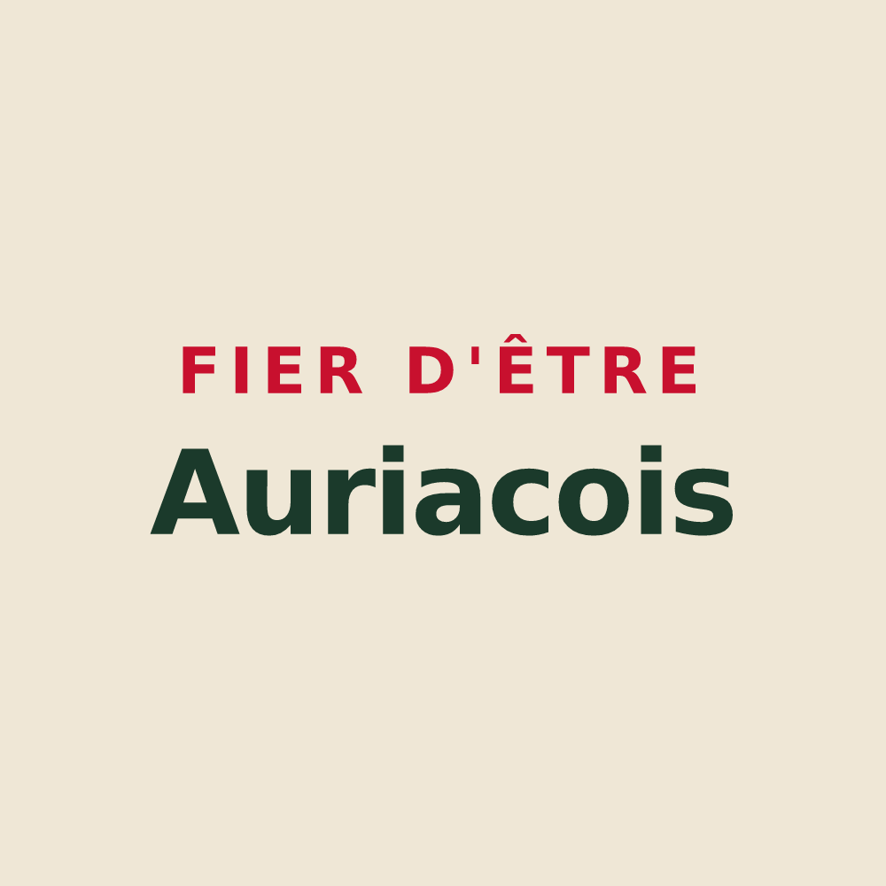 Tote bag « Fier d'être Auriacois » — design pour Auriac-du-Périgord
