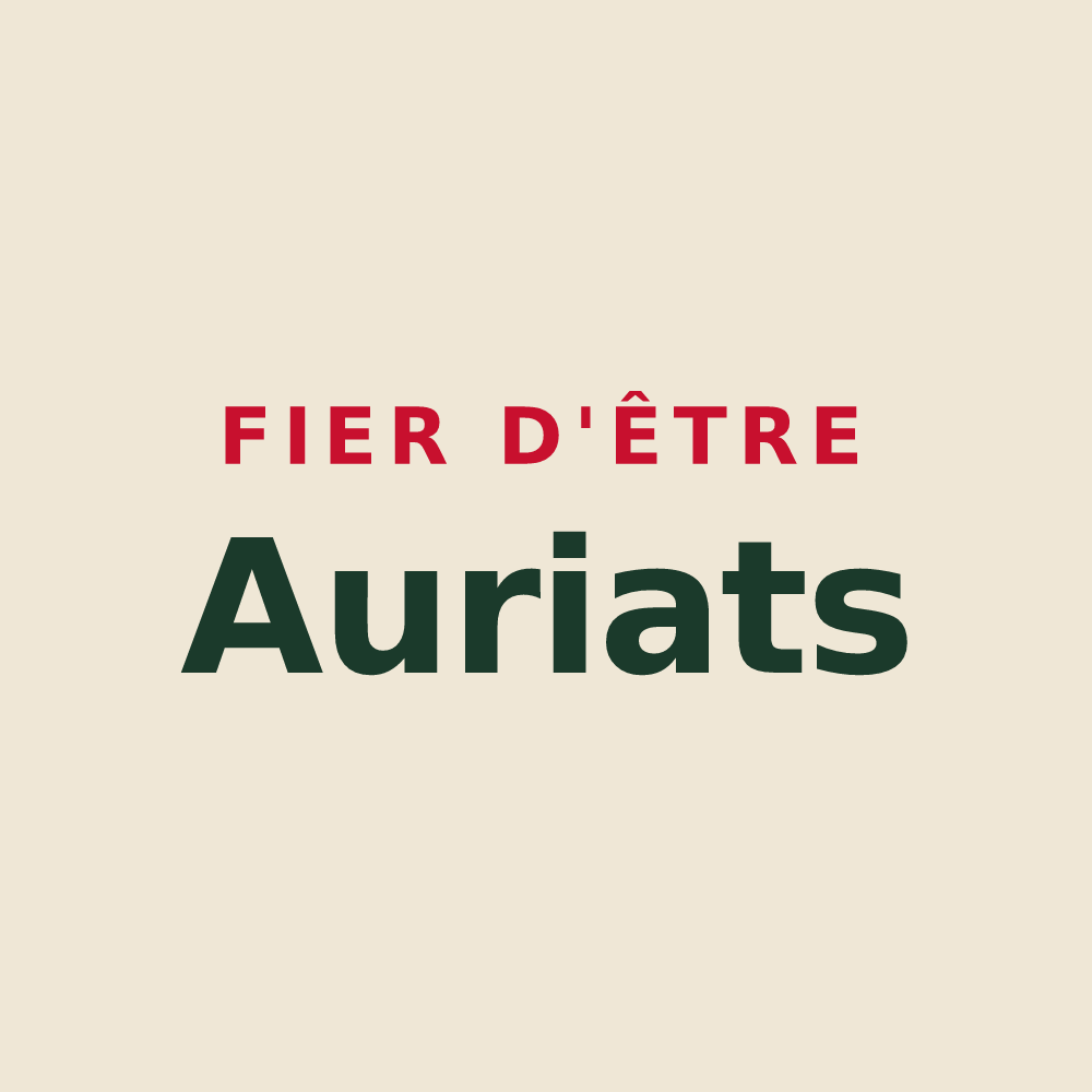 Tote bag « Fier d'être Auriats » — design pour Auriat