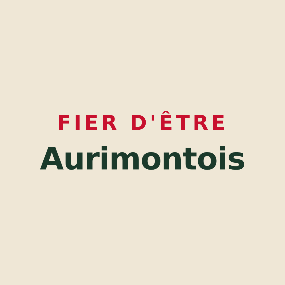 Tote bag « Fier d'être Aurimontois » — design pour Aurimont