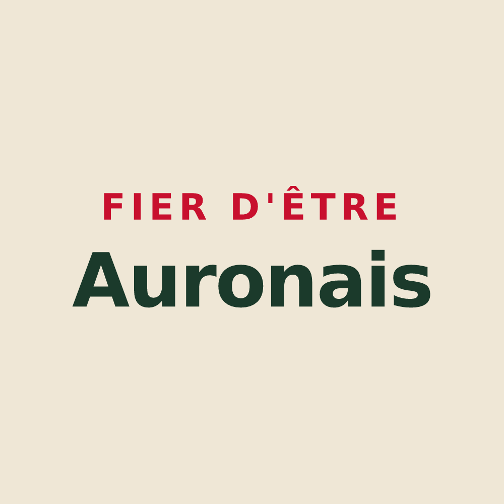Tote bag « Fier d'être Auronais » — design pour Aurons