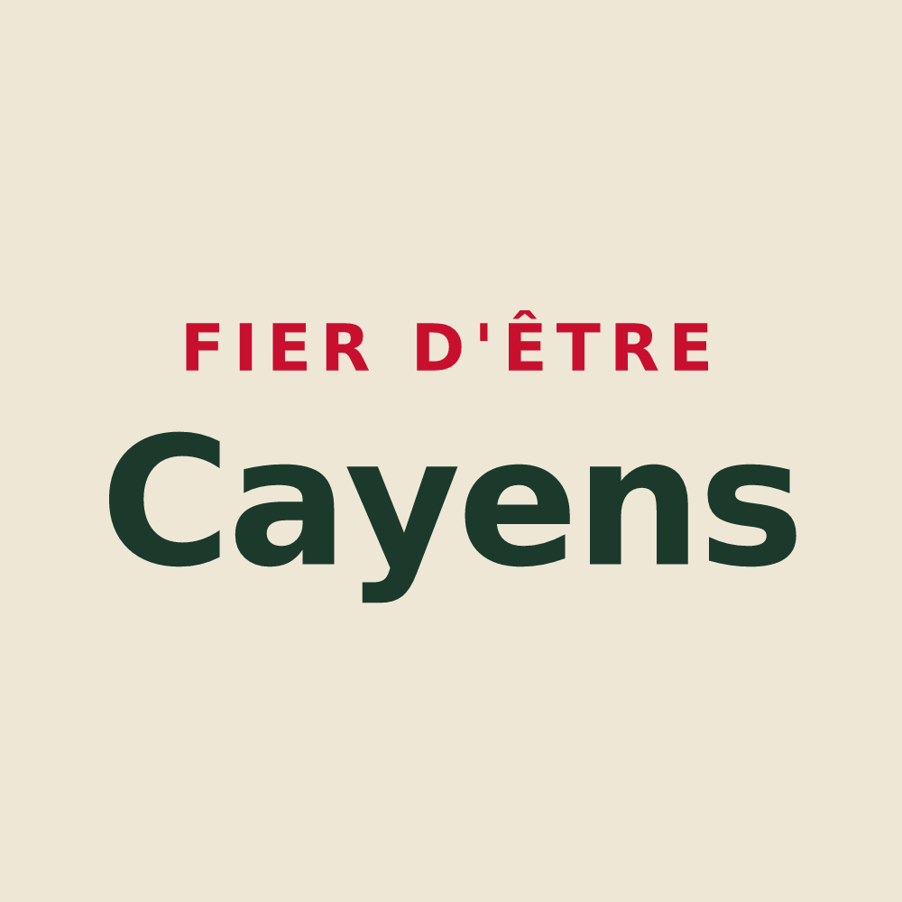 Tote bag « Fier d'être Cayens » — design pour Autechaux