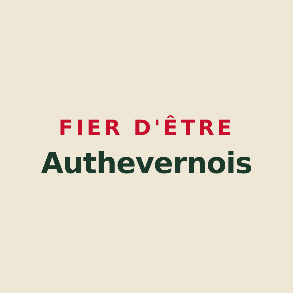 Tote bag « Fier d'être Authevernois » — design pour Authevernes
