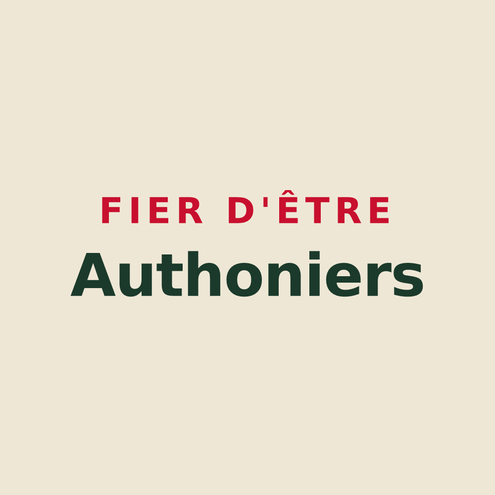 Tote bag « Fier d'être Authoniers » — design pour Authon