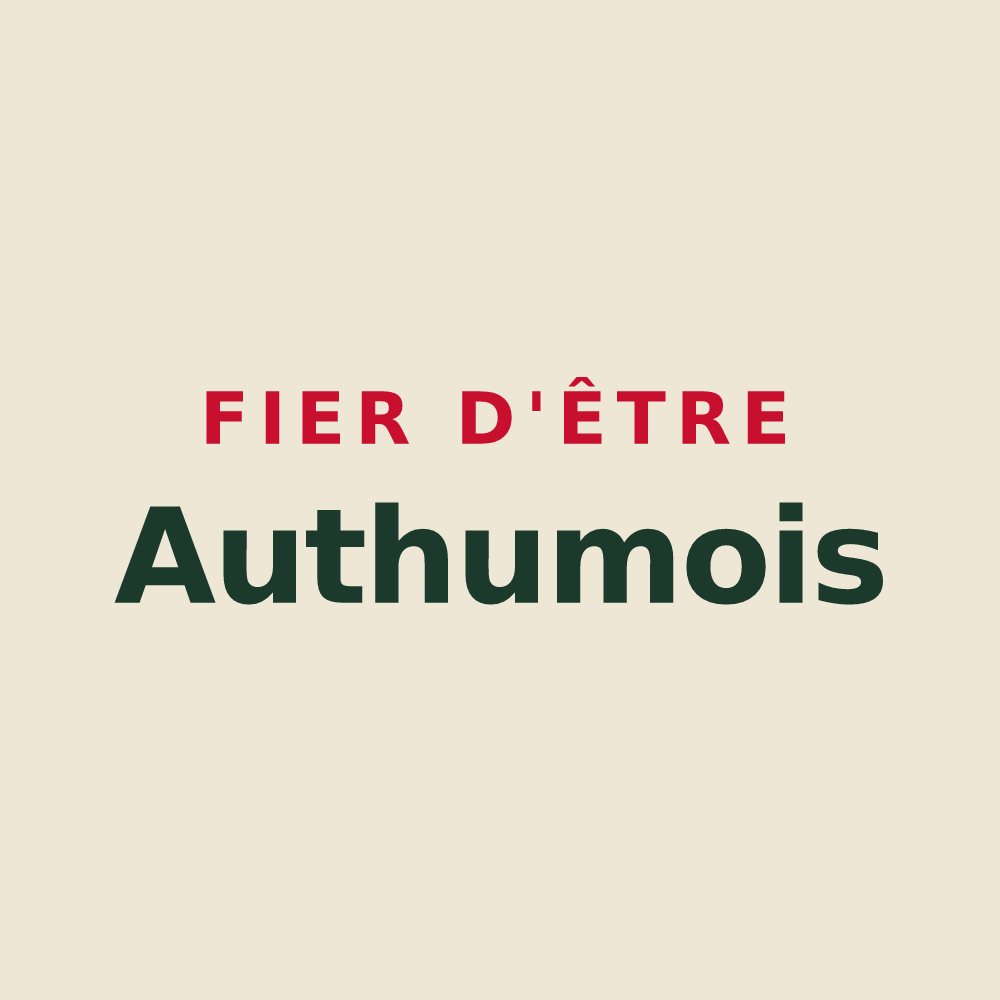 Tote bag « Fier d'être Authumois » — design pour Authume