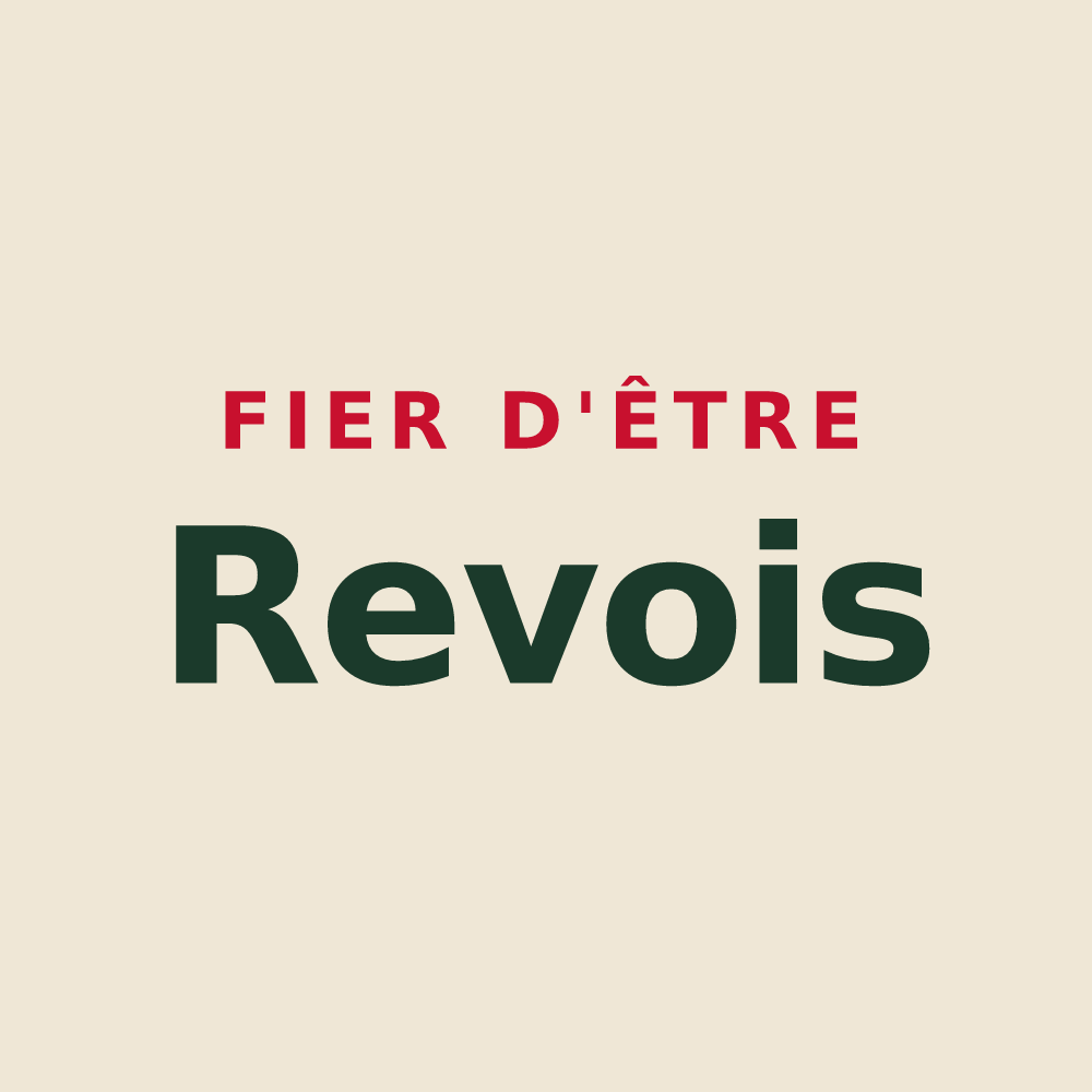Tote bag « Fier d'être Revois » — design pour Autigny-la-Tour