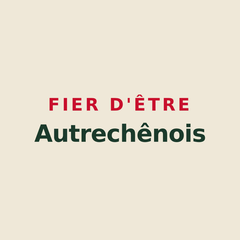 Tote bag « Fier d'être Autrechênois » — design pour Autrechêne