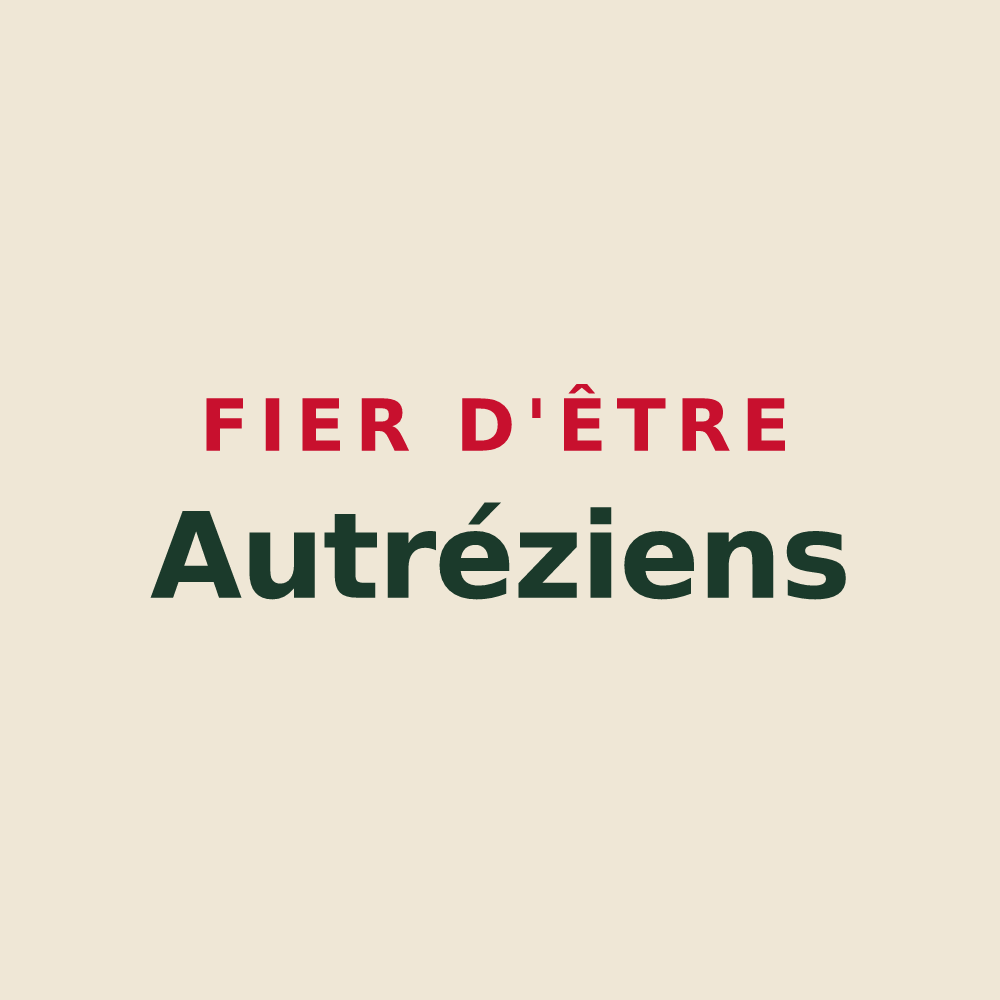Tote bag « Fier d'être Autréziens » — design pour Autrey-lès-Cerre