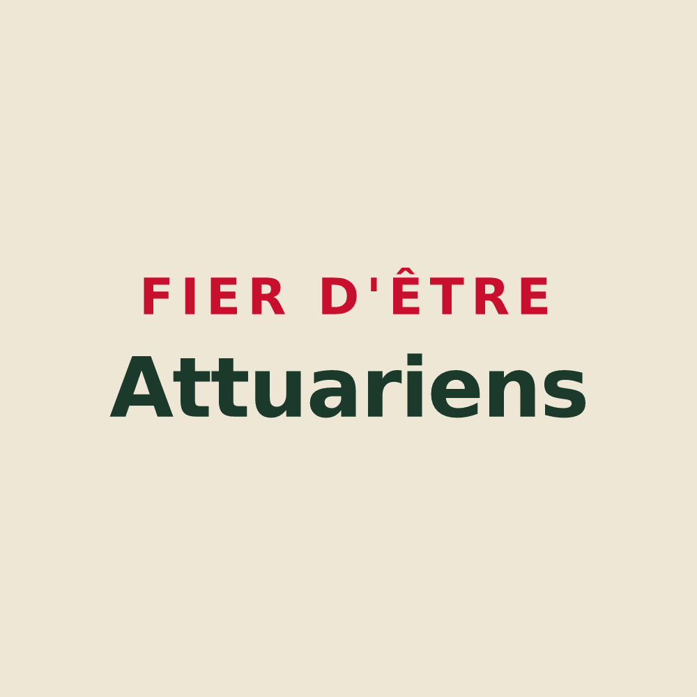 Tote bag « Fier d'être Attuariens » — design pour Autrey-lès-Gray