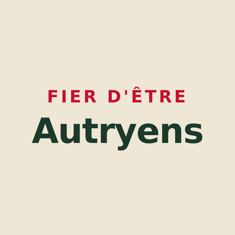 Tote bag « Fier d'être Autryens » — design pour Autry