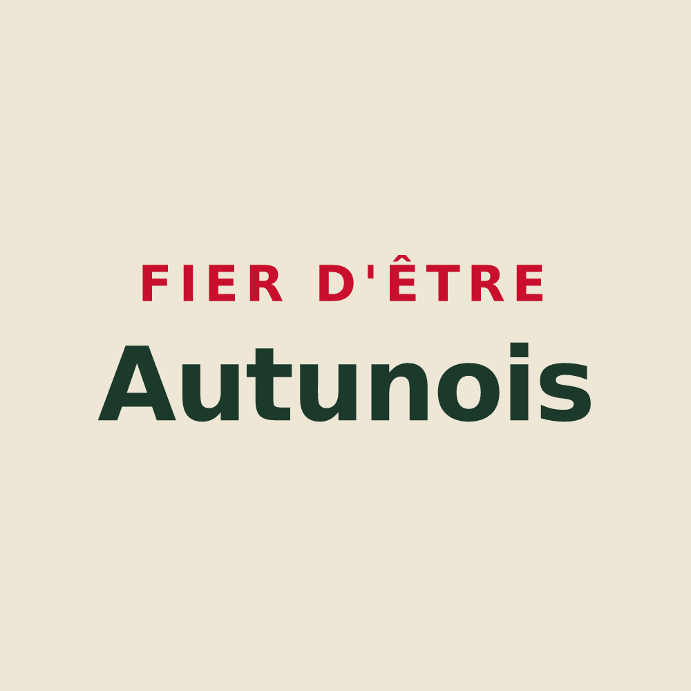 Tote bag « Fier d'être Autunois » — design pour Autun