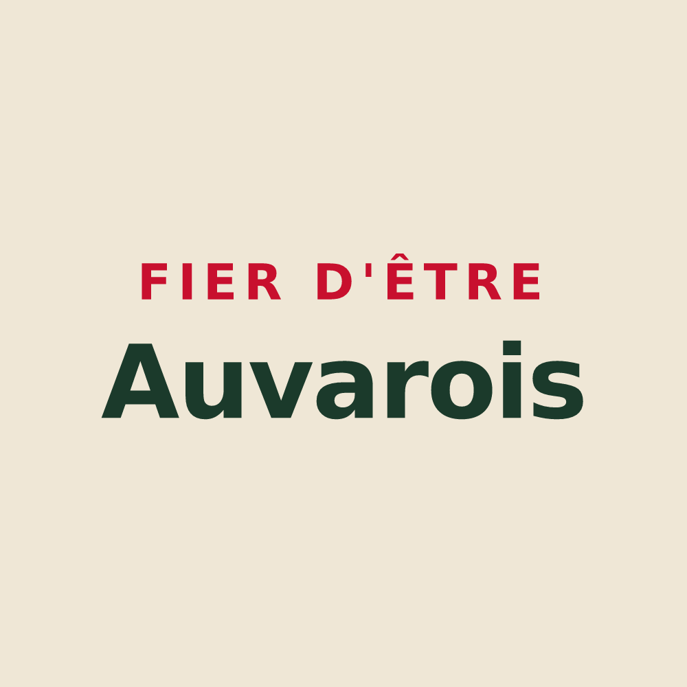 Tote bag « Fier d'être Auvarois » — design pour Auvare