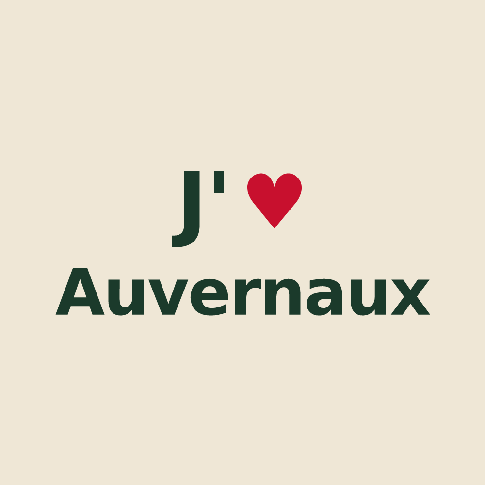 Tote bag personnalisé Auvernaux — design J'aime Auvernaux