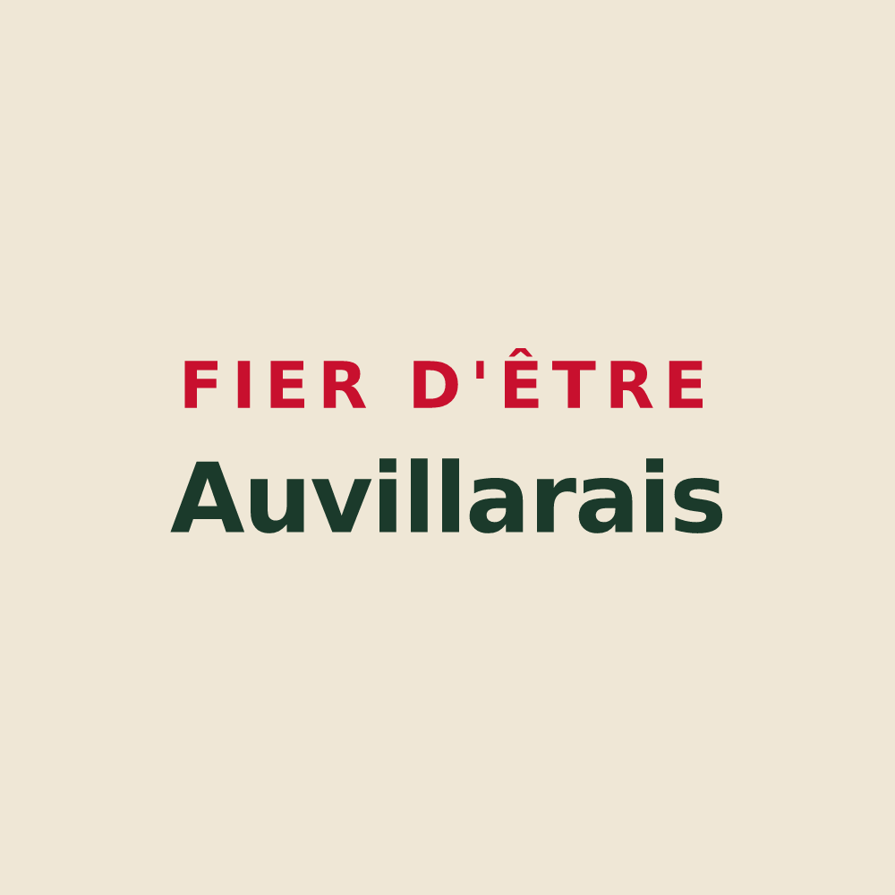 Tote bag « Fier d'être Auvillarais » — design pour Auvillar