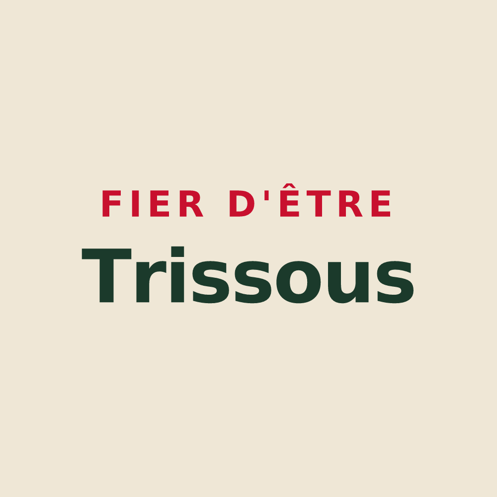 Tote bag « Fier d'être Trissous » — design pour Auxelles-Bas