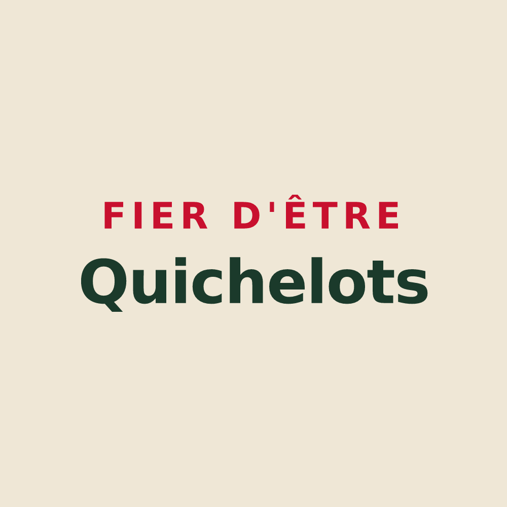 Tote bag « Fier d'être Quichelots » — design pour Auxelles-Haut