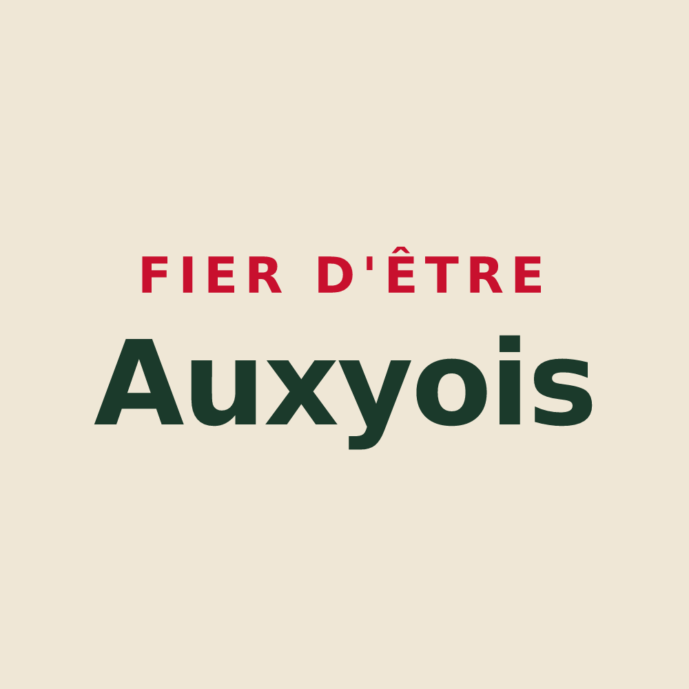 Tote bag « Fier d'être Auxyois » — design pour Auxy