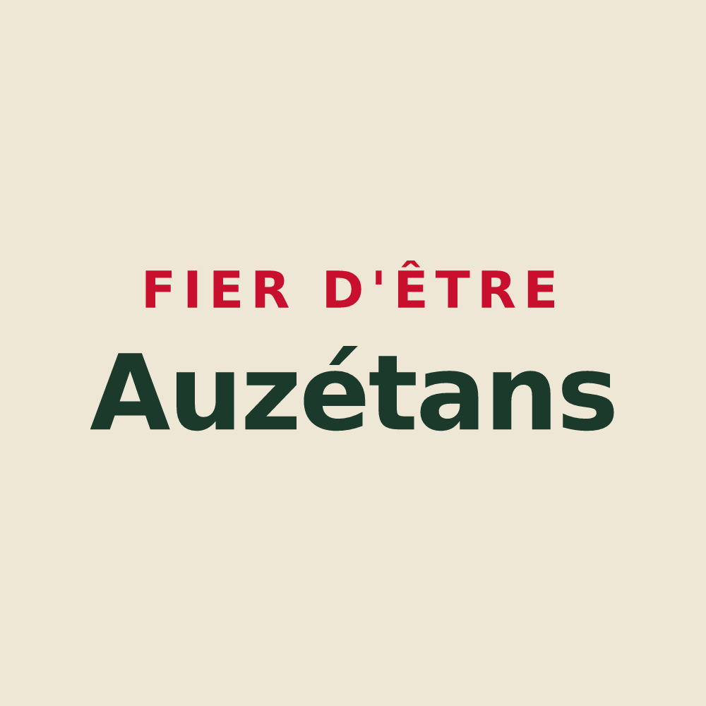 Tote bag « Fier d'être Auzétans » — design pour Auzet