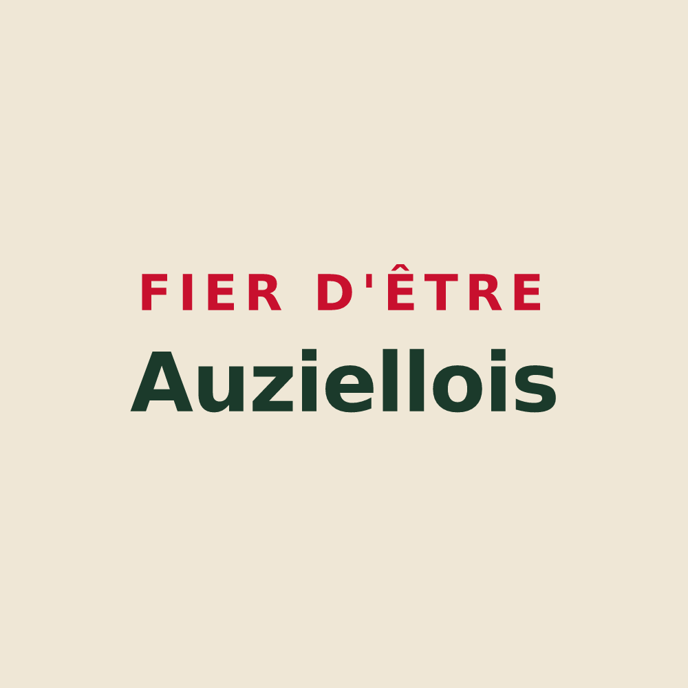 Tote bag « Fier d'être Auziellois » — design pour Auzielle