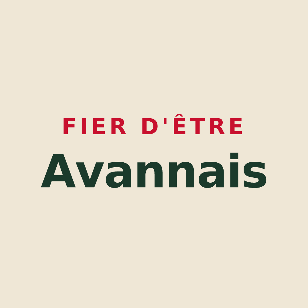 Tote bag « Fier d'être Avannais » — design pour Avanne-Aveney