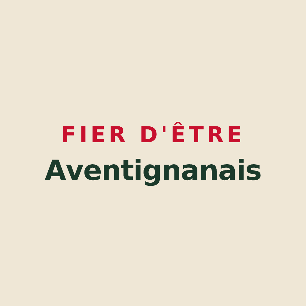 Tote bag « Fier d'être Aventignanais » — design pour Aventignan