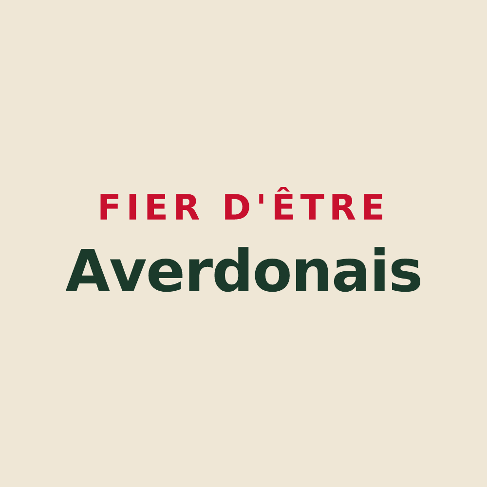 Tote bag « Fier d'être Averdonais » — design pour Averdon