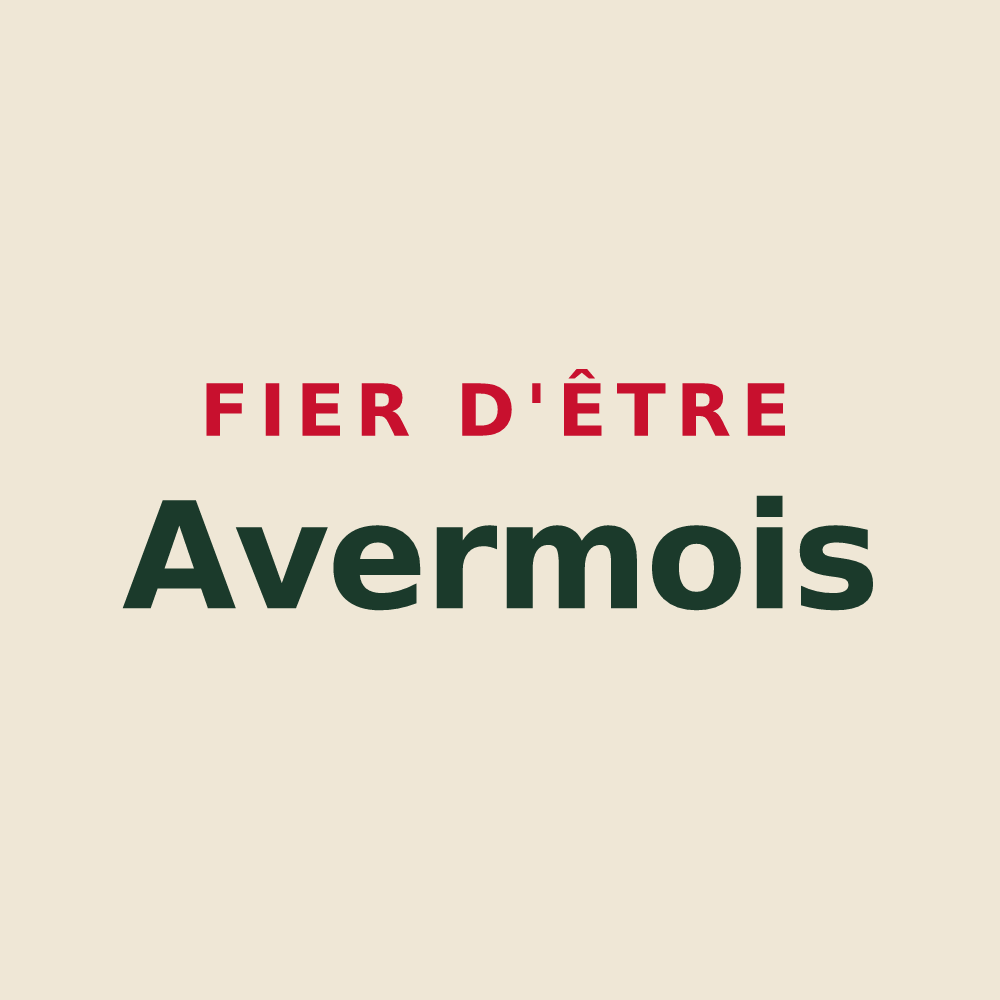 Tote bag « Fier d'être Avermois » — design pour Avermes