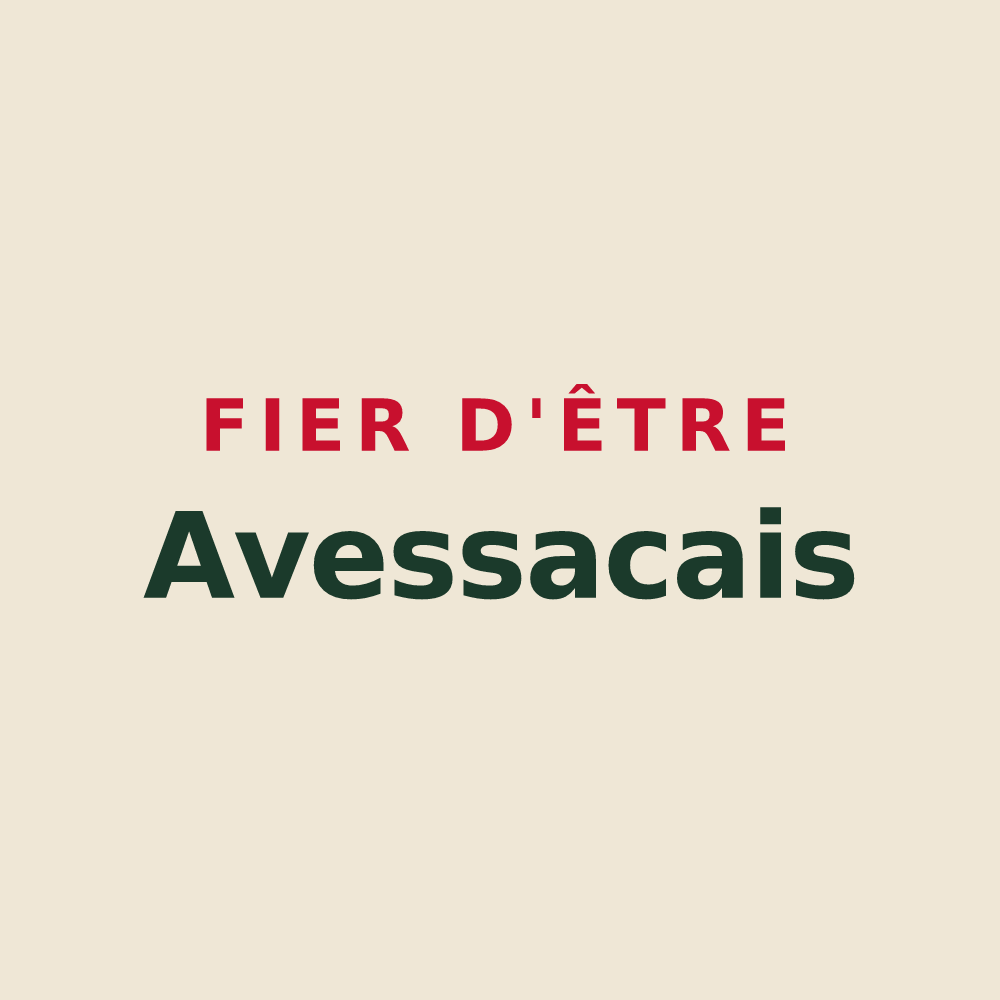 Tote bag « Fier d'être Avessacais » — design pour Avessac