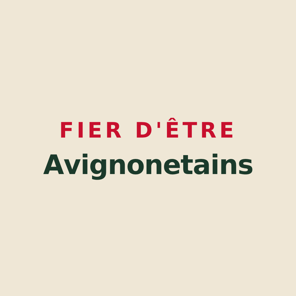 Tote bag « Fier d'être Avignonetains » — design pour Avignonet-Lauragais
