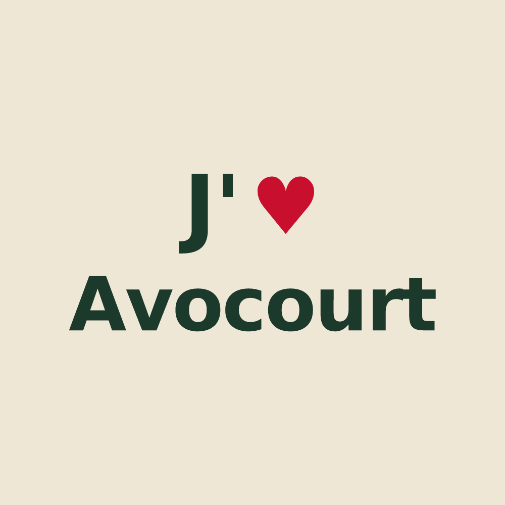 Tote bag personnalisé Avocourt — design J'aime Avocourt