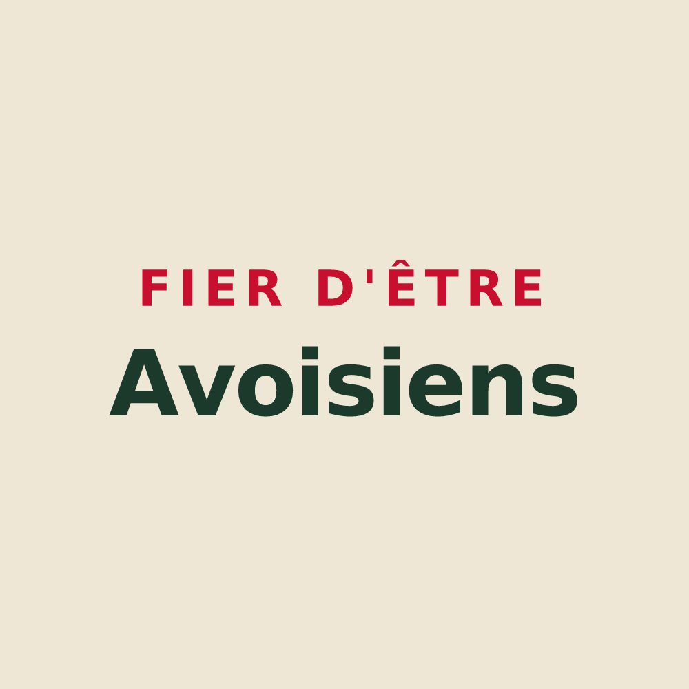 Tote bag « Fier d'être Avoisiens » — design pour Avoise