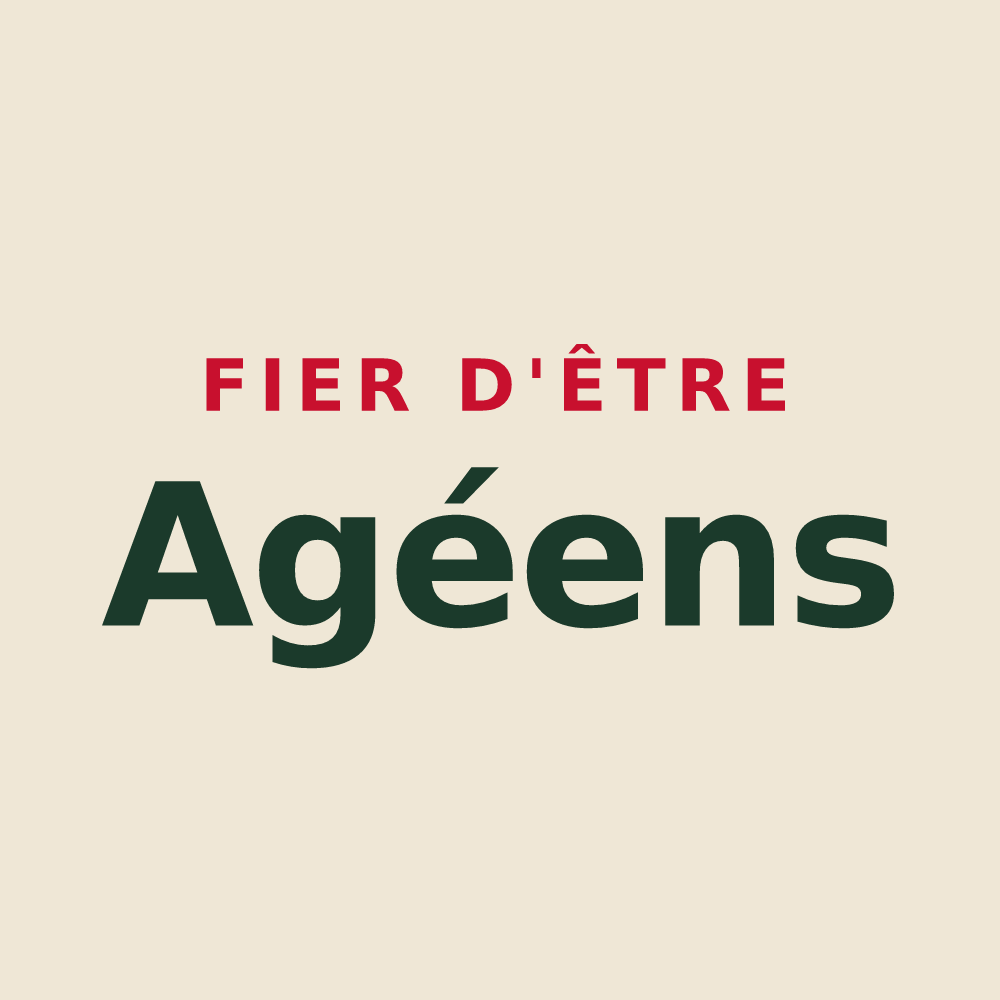 Tote bag « Fier d'être Agéens » — design pour Aÿ-Champagne