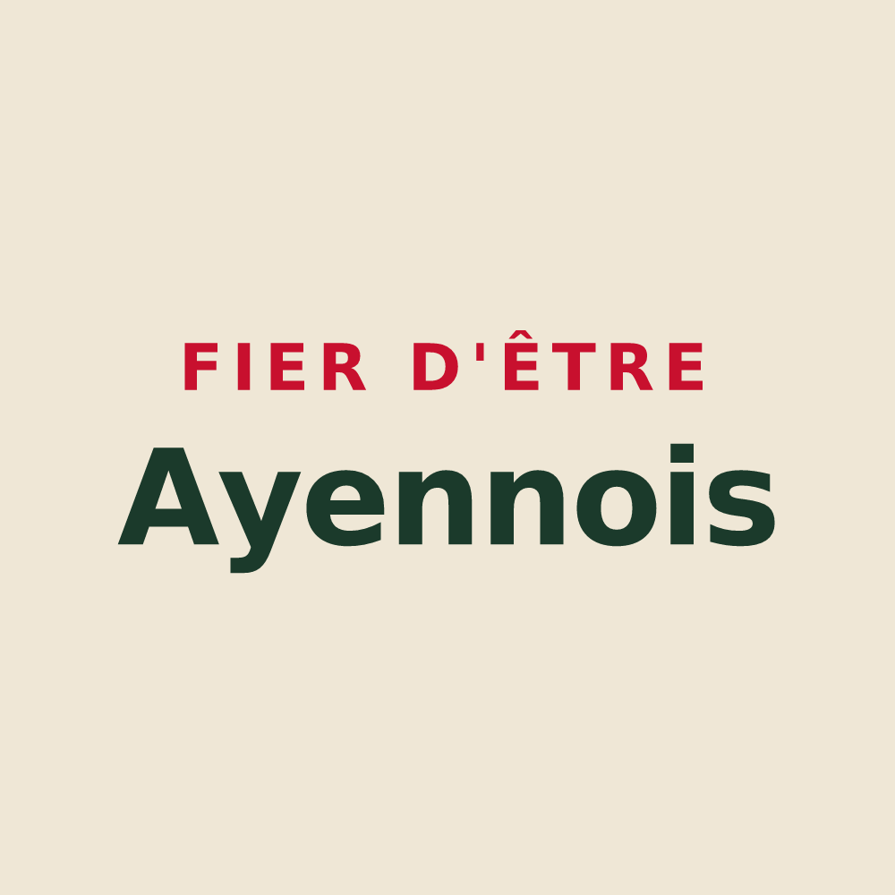 Tote bag « Fier d'être Ayennois » — design pour Ayen